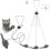 Plush Simulated Mouse Cat Toy – Hanging Interactive Teaser for Cage or Door 4