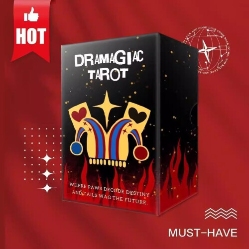 (Blue Box)Tarot Interactive Playing Cards With Engaging Visuals For Adults And Teens 1