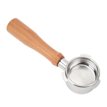 54mm Siebträger Bodenlos Holz Breville 870 880