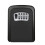 (Black)Wall Mounted Key Safe Box Construction Site Home No Drill Storage Door Peephole 1