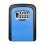 (Blue)Wall Mounted Key Safe Box Construction Site Home No Drill Storage Door Peephole 1