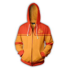 (Yellow,M)Avatar The Last Airbender Hoodie Cosplay Costume Man Women Anime Zipper Jackets
