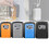 (Grey)Wall Mounted Key Safe Box Construction Site Home No Drill Storage Door Peephole 6
