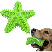 Squeaky Starfish Dog Toy – Natural Teeth Cleaning Chew Toy