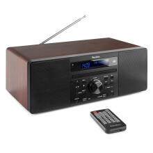 Audizio Prato DAB Radio Speaker with CD Player, Bluetooth and DAB+ Digital