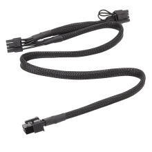 Câble D'Alimentation GPU PCI-E Double 8 Broches (6+2 Broches) pour RM550X/RM650X/RM750X (60+20 cm)
