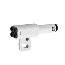 4-in-1 PTFE Adapter Filament Pipe Expansion Port for X1/P1/P2S/H2C/H2D/H2S 3D Printer