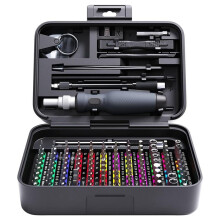 132-in-1 Precise Screwdriver Set: 108 Color-Coded Magnetic Bits for Electronics Tablets PC Phone Repair