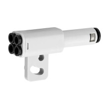 For 4-in-1 PTFE Adapter AMS Material Hub Expansion Port for X1/X1C/P1S/P1P/P2S/H2D 3D Printer Upgrade Parts