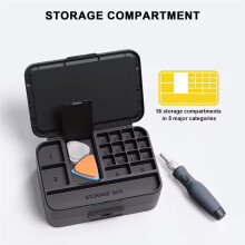 132-in-1 Precise Screwdriver Set: 108 Color-Coded Magnetic Bits for Electronics Tablets PC Phone Repair