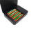 Carregador Externo USB para 4 Pilhas AA, Dispositivo USB com Porta USB e Lanterna 5