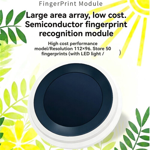 ZW0504 Fingerprint Recognition Module Low-Cost Capacitive Touch Fingerprint Sensor for Door Access Lock 2