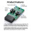PC Power Reset  External Module 9Pin Motherboard Header Power LED HDD Indicator for Computer Case Test Board DIY 6