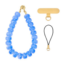 Chunky Beaded Charm Wrist Strap, Cute Bead Phone Lanyard Chain for Phone Case Decoration Anti-Drop
