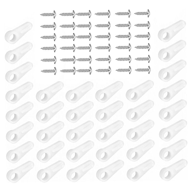Window Screen Fasteners Clips 40pcs Window Screen Clips - Secure Storm Window Fasteners, Easy Install ...
