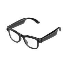 AI Smarta Kameraglasögon, Moderiktiga Videoglasögon med Röstassistent -Översättare för Vlogg, Musik, Cykling, Samtal