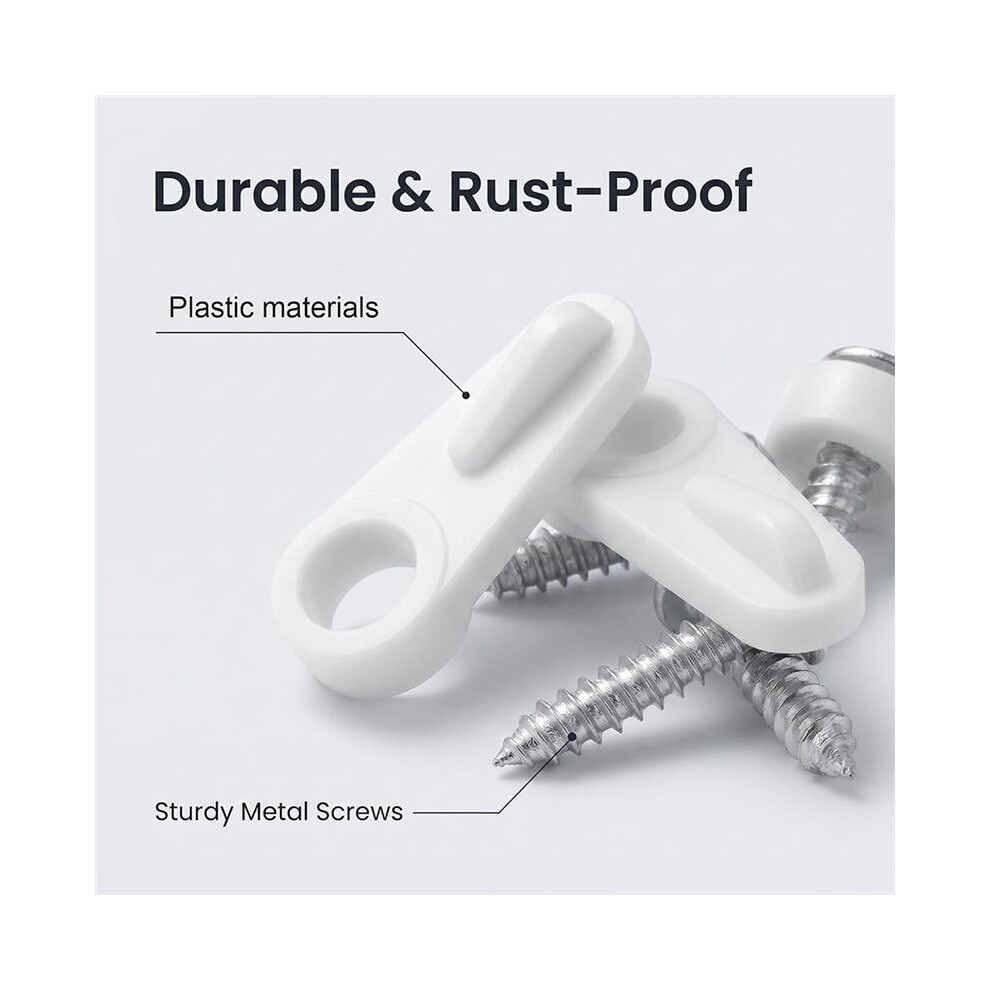 Window Screen Fasteners Clips 40pcs Window Screen Clips - Secure Storm Window Fasteners, Easy Install ...