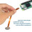 For Micro- Memory Card Kit Extension Cable Soft Ribbon Flat for Micro-/ TF Card FPC Cable Extender 15cm 3