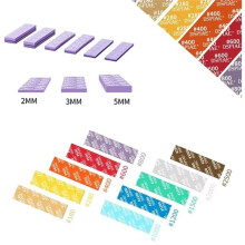 DSPIAE Model Sponge Sanding Set - Precision Sanding and Polishing Tools for Gundam and Scale Models SS-S02