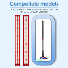 Lot de 6 Filtres HEPA de Rechange pour Aspirateurs pour V50 FC/V50 FF AM - Filtration Améliorée pour Fluffycon