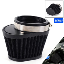 55mm Conical Air Filter - Universal Intake Filter for Motorcycles, Scooters, ATVs, and Dirt Bike Modifications
