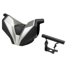 Handlebar Guards (with Navigation Mount) for 150X Motorcycle - Handguards and Wind Deflectors