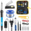 220V 60W Soldering Iron Kit 450C Adjustable Temperature Welding Tool Set with Solder Sucker Tin Wire EU PLUG 1