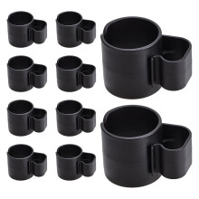 10pcs Speaker Stand Cable Clips - Mic Boom Holder Organizer for Studio Recording, Live Streaming, Podcasting