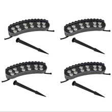 4pcs 12W LED Tree Holding Light,IP65 Waterproof Under-Tree Landscape Lighting Flood Lamp for Yard Park Scenic Spot,DC24V