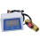 Digital LCD Display Water Flow Sensor Meter Flowmeter Totameter Temperature  Record with G1/2 Flow Sensor 5
