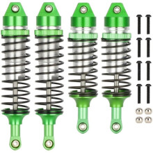 4Pcs Metal Oil Shocks for 1/10 Slash Rustler Stampede Hoss 4x4 VXL Direct Replacement 5862,RC Upgrades Parts.