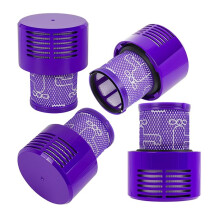 Filtro HEPA de Alta Eficiencia para Aspiradora Robot para V10 US SV12, Lavable, Antipolvo, Fugas, Pieza de Repuesto de Precisión