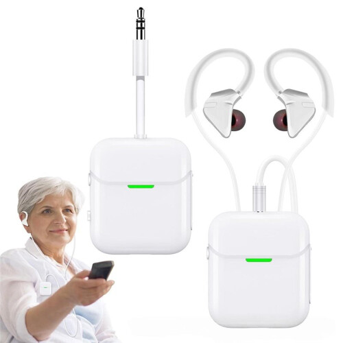 Trasmettitore e Ricevitore Audio Wireless  3 In 1 per Aerei, TV e Videogiochi, Adattatore  5.4 1