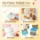 R15 Portable Ribbon Printer  Thermal Transfer Printer Gift Ribbon Printer for Gift, Bouquets, Decorations A 9