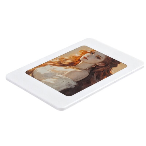 Porta-Retratos Digital NFC de Quatro Cores com Tela de Tinta Eletrônica Magnética de 4 Polegadas e Suporte para IOS/ para Android