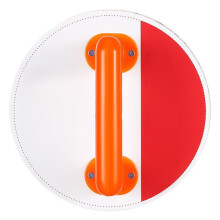 Almohadilla de Soporte de 9 Pulgadas (220 mm) para Lijadora - Soporte de Disco con Etiqueta de Nailon para Pulido, Lijado y Acabado de Paredes