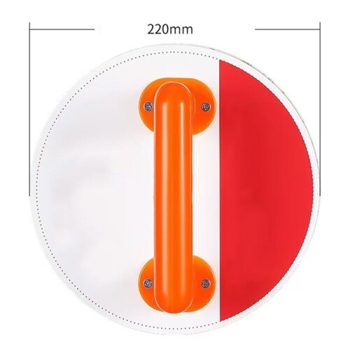Disco de Apoio de 220 mm (9 Polegadas) para Lixadeira - Suporte de Disco com Adesivo de Nylon para Polimento, Desbaste e Acabamento de Paredes 2