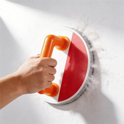 Disco de Apoio de 220 mm (9 Polegadas) para Lixadeira - Suporte de Disco com Adesivo de Nylon para Polimento, Desbaste e Acabamento de Paredes 2