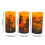 Halloween Flameless Pillar Candles with Bat Cutouts and Remote Control 7