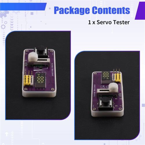 DSHOT & PWM Servo Tester - for RC Drone ESC, Speed Controller & LiPo Battery Check