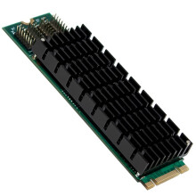 M.2 B+M Key Network Card PCIe 1G 2XRJ45 Port Network Card I350T2 Vision Acquisition RS232 Serial Port Server for Desktop