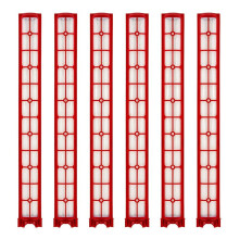 Paquete de 6 Filtros HEPA de Repuesto para Aspiradoras para V50 FC/V50 FF AM - Filtración Mejorada para Fluffycon