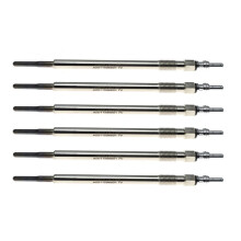 6pcs Glow Plugs 7V for GL/M/E-CLASS R-KLASSE E-KLASSE W212 W211 X164 X204 W164 W251 A0011596601