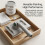 Paint Edger Trimmer with 2 Pads for Walls & Corners,Adjustable Angle Design,Sponge Paint Pad Applicator Gray 4