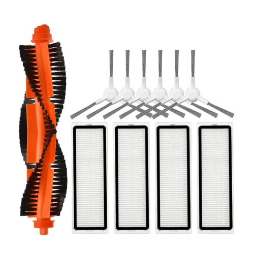 Spare Parts Accessories Kits Main Side Brush HEPA Filter Compatible for S40C / E101