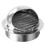 Stainless Steel Ventilation Wall Air Vent Exhaust Extractor Ducting 120 Specification Includes Mounting Screws 1