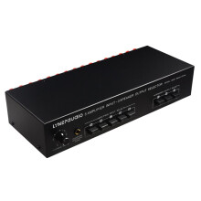 LYNEPAUAIO 5 in 3 Out Power Amplifier Speaker Selection Switcher Speaker Distributor Comparator Each Channel 300W
