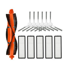 Compatible with S40C E101 Robot Vacuum Accessory Kit Main Side Brush and HEPA Filter Replacement