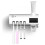 UV Sterilizer Toothbrush Holder Wall Mount  Toothpaste Dispenser Storage Box with UV Disinfection for Bathr 1