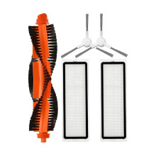 Spare Parts Accessories Kits Main Side Brush HEPA Filter Compatible for S40C / E101 Robot Vacuum